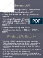 Presentation III Securing and Management Wireless LAN Using 802
