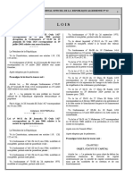 Algerie Loi 2006 11 Societes Investissement