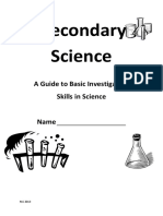 Starting Secondary Science Booklet1