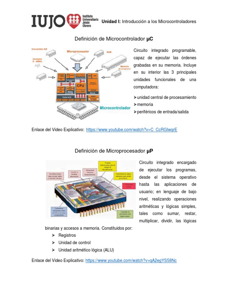 Introducción a Microcontroladores y Microprocesadores | PDF ...