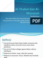 Al-Thabat Dan Al-Murunah