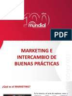 Marketing e Intercambio de Buenas Prácticas