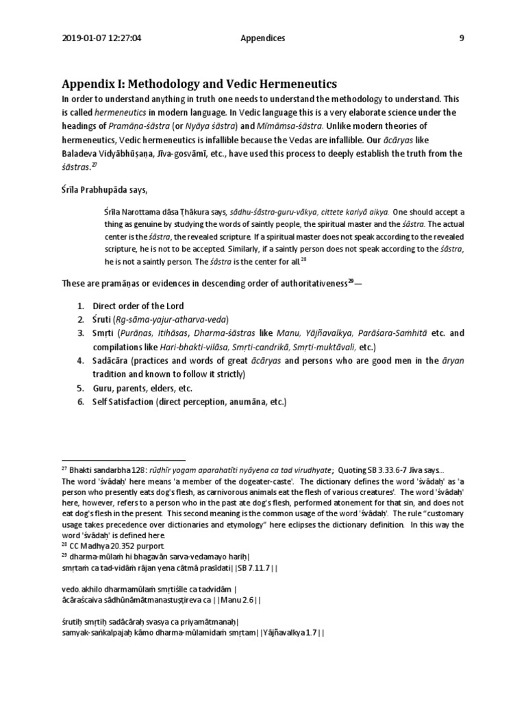 Vedic Hermeneutics | Download Free PDF | Vedas | Hermeneutics