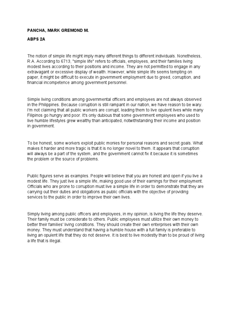 Pancha_CodeOfEthics | PDF