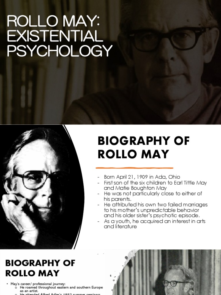 Topic 3 Rollo May | PDF | Love | Anxiety
