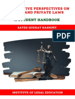 Comparative Perspectives On Public and Private Laws - A Student Handbook