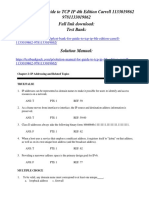 Guide To TCP IP 4th Edition Carrell Test Bank