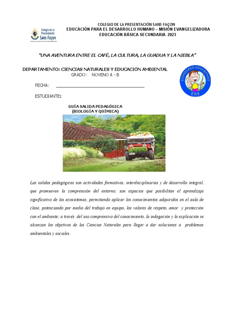 Guia 9° Eje Cafetero Viajan2019 | PDF | café | Entorno natural