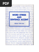 ORTIZ LIRA - Word - Stress and - Sentence Accent