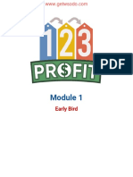 01-123 Profit Early Bird Summary Guide