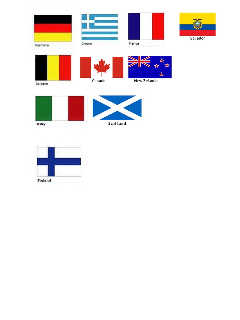 Banderas En Ingles Pdf 