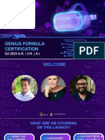 Partner Launch - Genius Certification