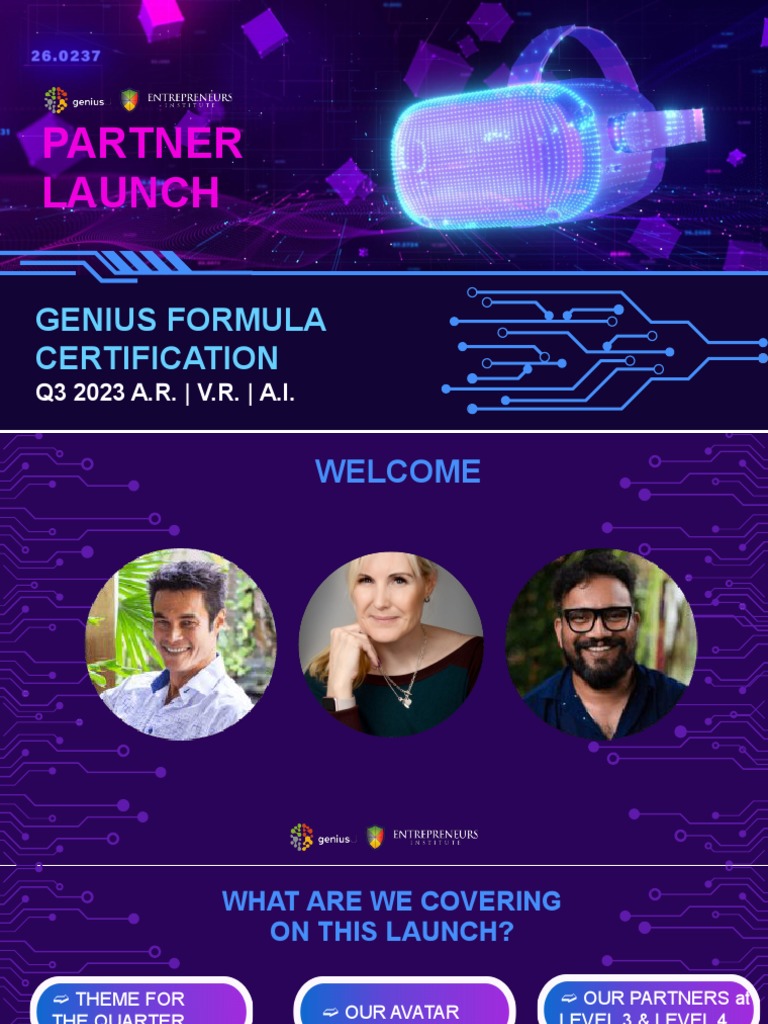 Partner Launch Genius Certification PDF Artificial Intelligence Partner Launch Genius Certification PDF Artificial Intelligence
