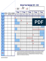 Edu School Year Calendar 2021 22 en 2021 12 24