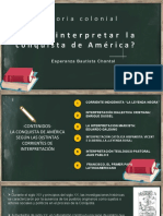 Cómo Interpretar La Conquista de América. Esperanza Bautista