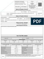 Dados Do Prestador de Serviço: Data e Hora de Emissão 26/06/2023 09:34:11 Cod Verificação NFS-e Uqzljttob