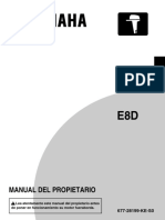 E8D Manual Del Operador