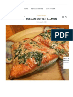 Tuscan Butter Salmon - Crockpot Girl