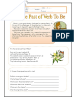Verb To Be Test