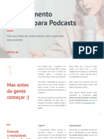 APOIA - Se - Ebook Financiamento Coletivo para Podcasts