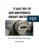 Just Say No To Big Brother's Smart Meters: The Latest in Bio-Hazard Technology by Orlean Koehle