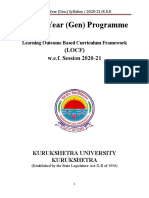 Modified Scheme of Examination