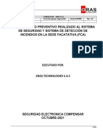 Informe Mtto FCA OCT-2021