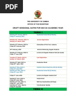 UCD Academic Calendar 2025/26 | PDF | Academic Term