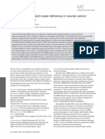 Intl Journal of Cancer - 2010 - Murphy - Frequency of Mismatch Repair Deficiency in Ovarian Cancer A Systematic Review