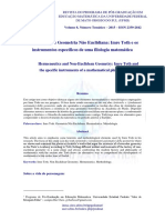 Hermenêutica e Geometria Não Euclidiana - Imre Toth e Os Instrumentos Específicos de Uma Filologia Matemática