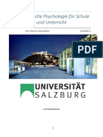 Pädagogische Psychologie Für Schule Und Unterricht: Univ.-Prof. Dr. Jörg Zumbach WS 2016/17