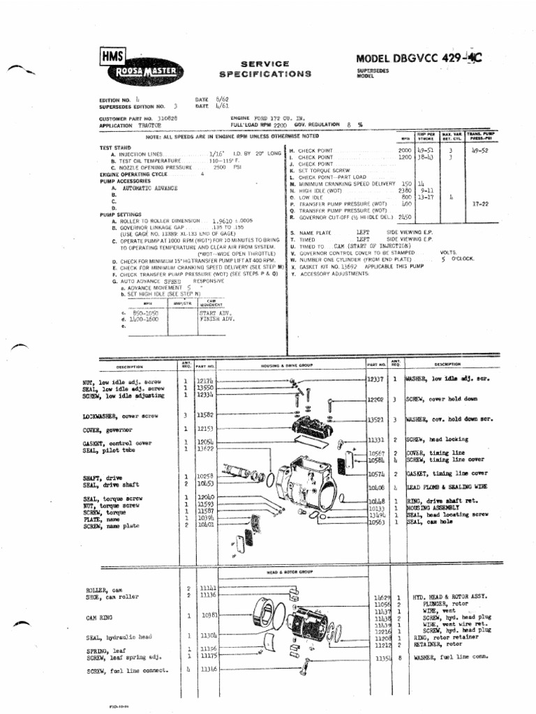 DBGVCC429 4C | PDF | Vehicle Parts | Machines