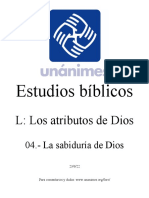 L.04. - La Sabiduria de Dios