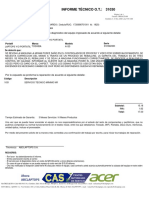 Informe Técnico O.T.: 31030