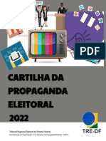 Cartilha Propaganda Eleitoral 2022