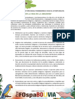 Declaracion Pre Fospa Bolivia