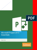 Microsoft Project 2013 Essentials