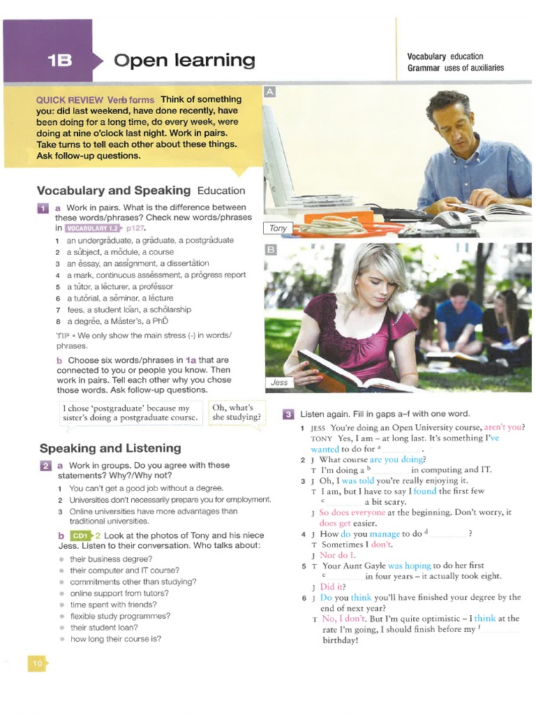 1b Open Learning | PDF