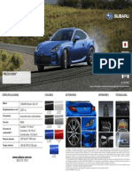 Ficha Comercial Subaru BRZ 6AT MY 2022