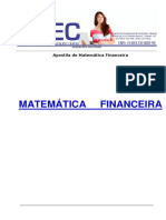Apostila de Matemática Financeira