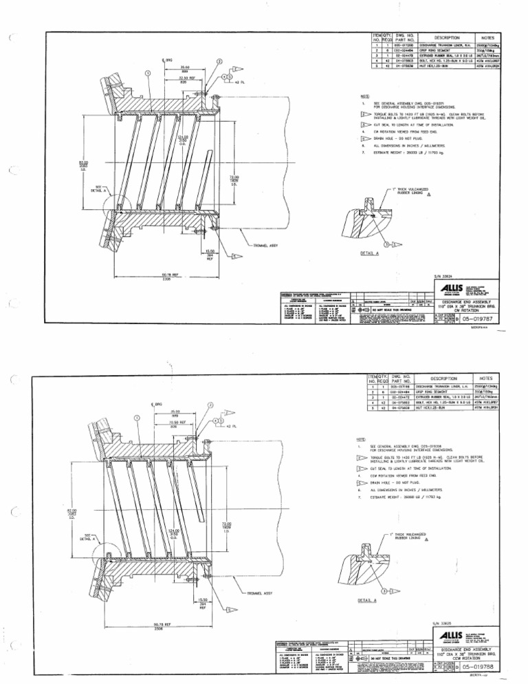 Trunnion Liner MB56 MEL PDF