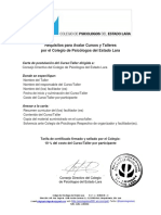 Requisitos Cursos CPEL