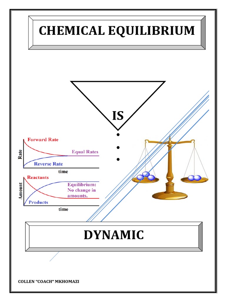 Dynamic Chemical Equilibrium Overview | PDF