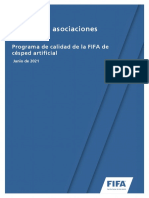 Programa de Calidad de La FIFA de Cuidado de Cesped Artificial