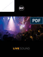 LIVE SOUND Catalogue RCF - ENG