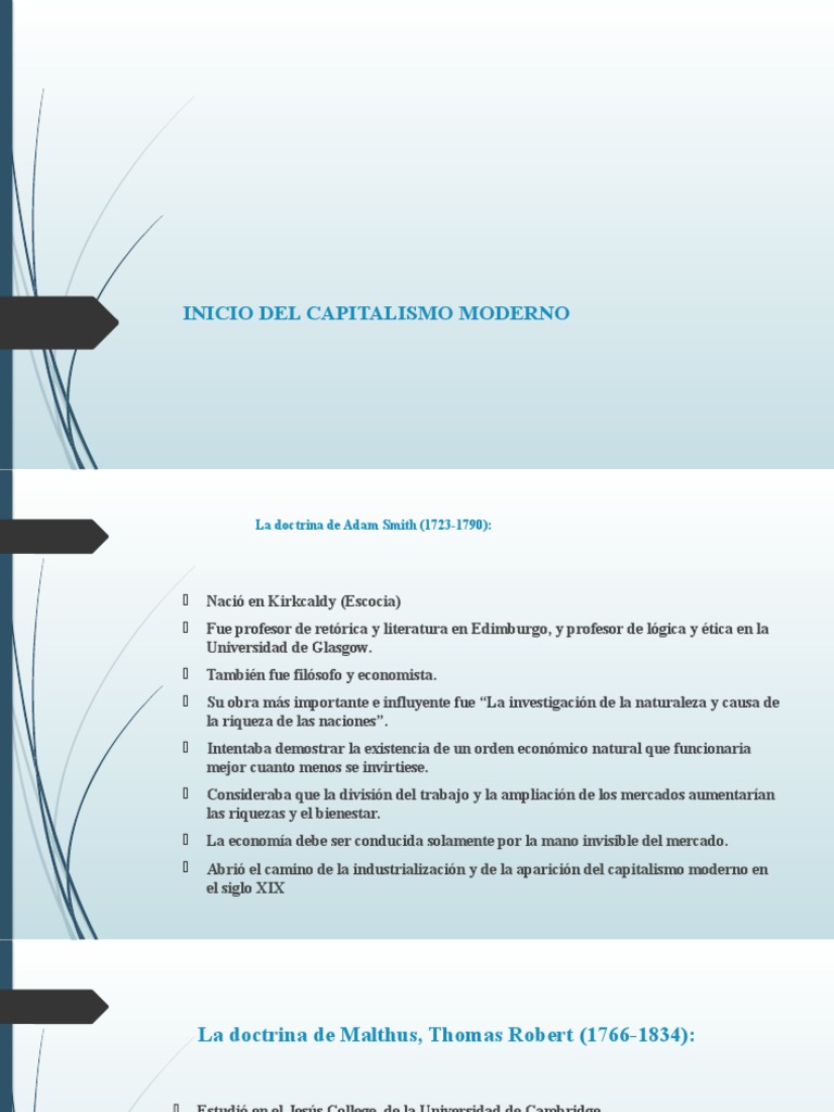 3 clase inicio del capitalismo moderno 1 pdf