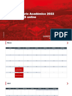 Calendario Académico 2022