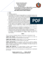 Agenda Dirección de Curso 27