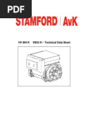 Alternador DataSheet HVSI804R WDG 91