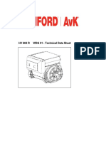 Alternador DataSheet HVSI804R WDG 91